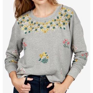 ISO Lucky Brand Embroidered Sweatshirt